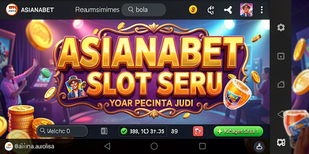 Screenshot utama ASIANABET yang menampilkan gameplay Slot yang menegangkan.