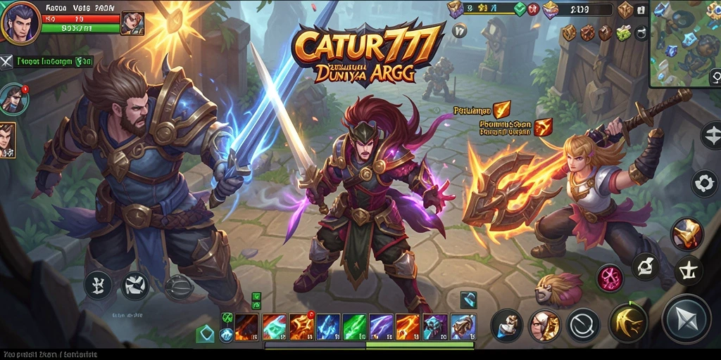 Tampilan seru dari gameplay <strong>CATUR777</strong> yang penuh aksi dan strategi.