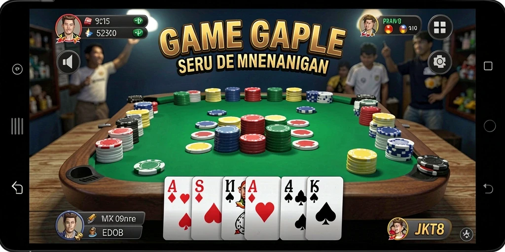 Gameplay seru dari JKT8 yang mengasyikkan.