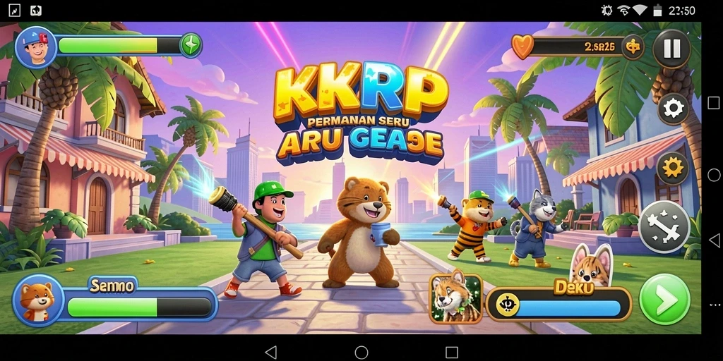 Tampilan seru dalam gameplay <strong>KKRP</strong> yang memikat dan penuh tantangan.