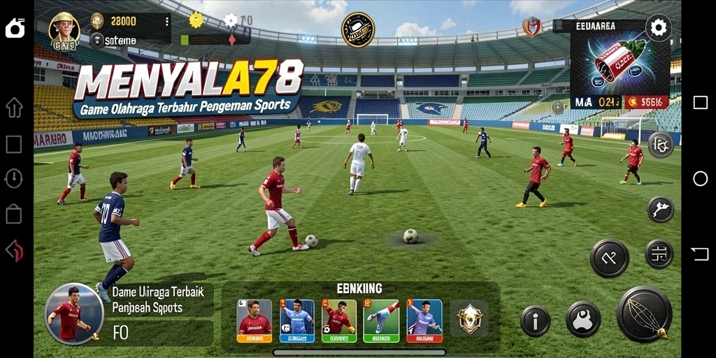 Tampilan gameplay MENYALA78 yang seru dan mengasyikkan.
