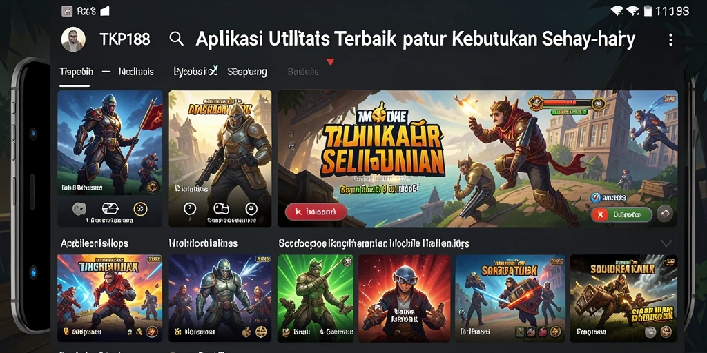 Tampilan antarmuka TKP188 yang ramah pengguna dan fungsional.